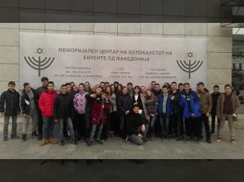 Посета на Меморијалниот Музеј на Холокаустот 08-03-2017 - слика 4