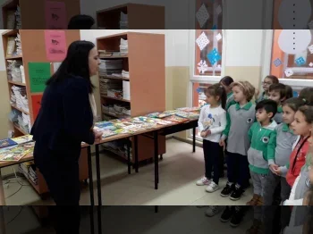 Зачленување на првачињата во Училишна библиотека - 2 18-12-2017 - слика 1