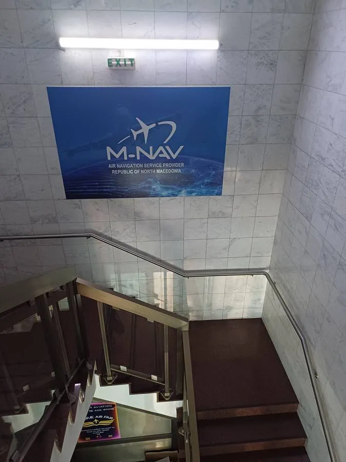 Посета на Меѓународниот аеродром Скопје и „М-НАВ“