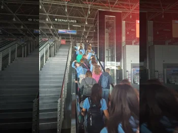 Посета на Меѓународниот аеродром Скопје и М-НАВ 28-10-2024 - слика 1