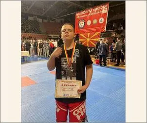 Vtoro mesto na drzhavniot natprevar vo kikboks 1